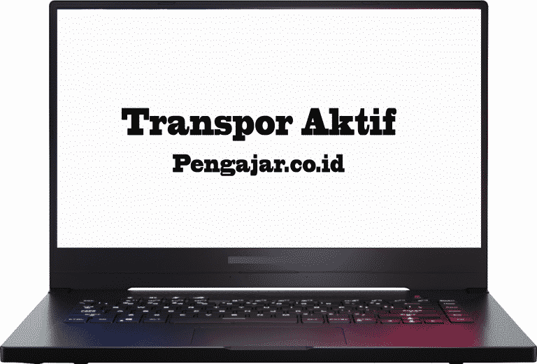   Transpor Aktif  Pengertian  Macam Ciri Fungsi Contoh